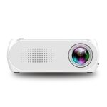 Yg320 320 * 240 mini projecteur led home cinma, support hdmi & av & sd & usb (blanc)