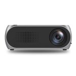 Yg320 320 * 240 mini projecteur led home cin�ma, prise en charge hdmi & av & sd & usb (argent)