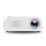Yg320 320 * 240 mini projecteur led home cin�ma, prise en charge hdmi et av et sd et usb (blanc)