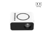 Yt300 accueil multimdia mini projecteur  distance support tlphone portable (us plug blanc)