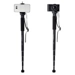 Yunteng 218 support de tlphone pour appareil photo portable lger  cadre unique (noir)