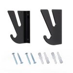 Yx008 1 paire de supports muraux pour skateboard � quatre roues