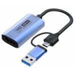 Z29c hdmi / f femelle vers usb - c / type - c + usb 3. 0 / m mle carte de capture vido hd