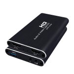 Z34 hdmi femelle + micro vers hdmi femelle + audio + usb hd carte de capture vidéo et audio avec boucle ... Z34 hdmi femelle + micro vers hdmi femelle + audio + usb hd carte de capture vidéo et audio avec boucle ...