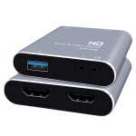 Z37 hdmi femelle + micro vers hdmi femelle + audio + usb carte de capture vidéo et audio hd avec boucle ... Z37 hdmi femelle + micro vers hdmi femelle + audio + usb carte de capture vidéo et audio hd avec boucle ...