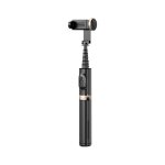 Zga s02 t�l�commande bluetooth tr�pied cach� selfie stick (noir)