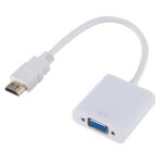 Zhq007 hd 1080p hdmi au convertisseur vga (blanc) Zhq007 hd 1080p hdmi au convertisseur vga (blanc)