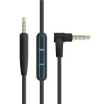 Zs0009 cble audio 3, 5 mm vers 2, 5 mm pour boshi qc25 qc35 oe2 live2 akg y50 y40 (noir)