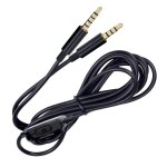 Zs0086 version contrle du volume cble audio pour casque de jeu pour logitech astro a10 a40 a30 (noir) ...