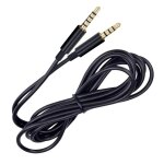 Zs0086 version standard cble audio pour casque de jeu pour logitech astro a10 a40 a30 (noir)