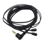 Zs0105 câble audio pour casque pour shure se215 ue900 se425 (noir) Zs0105 câble audio pour casque pour shure se215 ue900 se425 (noir)