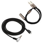 Zs0135 2 en 1 pour steelseries arctis 3 / 5 / 7 câble audio à écouteurs + adaptateur d'écouteur set de ... Zs0135 2 en 1 pour steelseries arctis 3 / 5 / 7 câble audio à écouteurs + adaptateur d'écouteur set de ...
