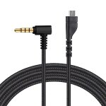 Zs0135 pour steelseries arctis 3 / 5 / 7 câble audio d'écouteurs, durée du câble: 2m (noir) Zs0135 pour steelseries arctis 3 / 5 / 7 câble audio d'écouteurs, durée du câble: 2m (noir)