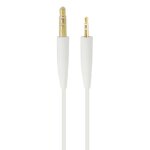 Zs0138 cble audio pour casque 3, 5 mm vers 2, 5 mm pour bose soundtrue qc35 qc25 oe2 (blanc)