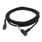 Zs0169 cble audio pour casque tress usb pour steelseries arctis 3 5 7 pro (noir)