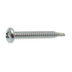 Acton - 100 vis autopereuses tte cylindrique phillips 4. 2x25 acier zingu blanc - 7504m 4. 2x25