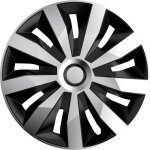 Bote de 4 enjoliveurs penta silvernoir abs 15'' polaire ra15 - rpea