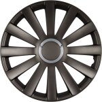 Bote de 4 enjoliveurs spyder pro anthracite abs 15'' polaire ra15 - rspd