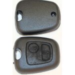 Coque de cl� adaptable pour peugeot 406, peugeot 607 2 boutons klemax r�f�rence: psa23