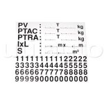 Cpc - plaque de tare - 370097