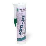 Den braven - acryl 325 - mastic acrylique joints et fissures - gris 300ml - 03181316zw25