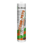 Den braven - silicone 7070 plus translucide - mastic silicone neutre alcoxy - translucide - 300ml - si7070p130 ...