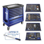 Expert - servante large 7 tiroirs composition 314 d'outils + cl dynamomtrique offerte - e220387