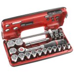 Facom - coffret 1 / 2  avec cliquet manche rotatif - s. 360dbox4pb