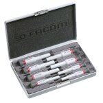 Facom - coffret de 8 tournevis micro - tech torx aex. j2