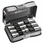 Facom - coffret douilles et tournevis 1 / 2' 6 pans 5 - 19mm - stm. j9apb