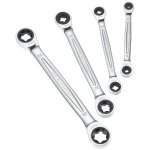 Facom - jeu de 4 cls  cliquet profil e e - torx - 464tx. j4pb