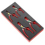 Facom - module mousse 4 pinces pour circlips - modm. pcsnpb