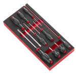Facom - module mousse 9 tournevis protwist plats - modm. at4pb