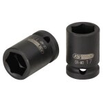 Ks tools - douille � chocs 6 pans 1 / 2  ks, 17 mm - 515. 1017