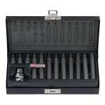 Kstools - coffret d'embouts ks torx, 15 pices: t20 - 25 - 30 - 40 - 45 - 50 - 55 - 911. 5020