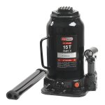 Kstools - cric bouteille hydraulique - capacit� 15 tonnes - 160. 0356