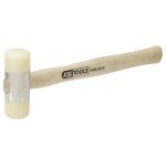 Kstools - maillet  embout nylon 200g - tte 28mm - avec manche frne galb - 140. 5211