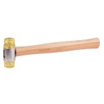 Kstools - maillet  embout plastique 340g - tte  35mm - avec manche frne galb - 140. 5202