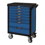 Kstools - servante pearl line bleue, 7 tiroirs - 804. 0007