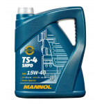 Mannol - huile moteur ts - 4 shpd - 15w40 - bidon de 5 litres - mn7104 - 5