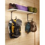 Mottez - crochet en  u  longueur 250mm - charge 50kg - f119v