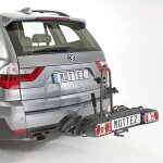 Mottez - porte - vlo plateforme, basculable sur attelage 100% mont, 3 vlos fixation sur boule d'attelage ...