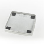 Mottez - tapis de rtention d'eau pour machine  laver  chargement frontal - b512v