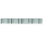 Provac - masse adhsive jante tle 60g - boite de 100 pcs - 98silver