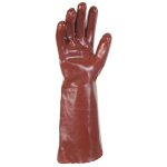 Singer - paire de gants p. v. c - tout enduit 40 cm - simple enduction - finition lisse - taille 9 - ...