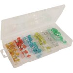 Sodelec - assortiment de 120 mini fusibles enfichables - 14100