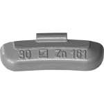 Tiptop - masse 161 jante tle 30g zinc plastifi - lot de 100 pcs - 5666054