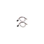 Topcar - 2 faisceaux de raccordement tweeter vw golf iv, passat 96 (avant) - 13665