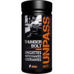 Unpass - 80 textiles nettoyants + microfibre pour auto et moto avec �tui de rangement - 900507