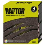 Upol - 4 bouteilles de rev�tement de protection polyur�thane raptor version teintable - 4 litres - rlt ...